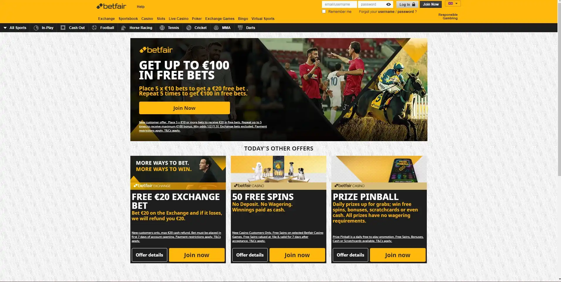 Betfair Casino Review