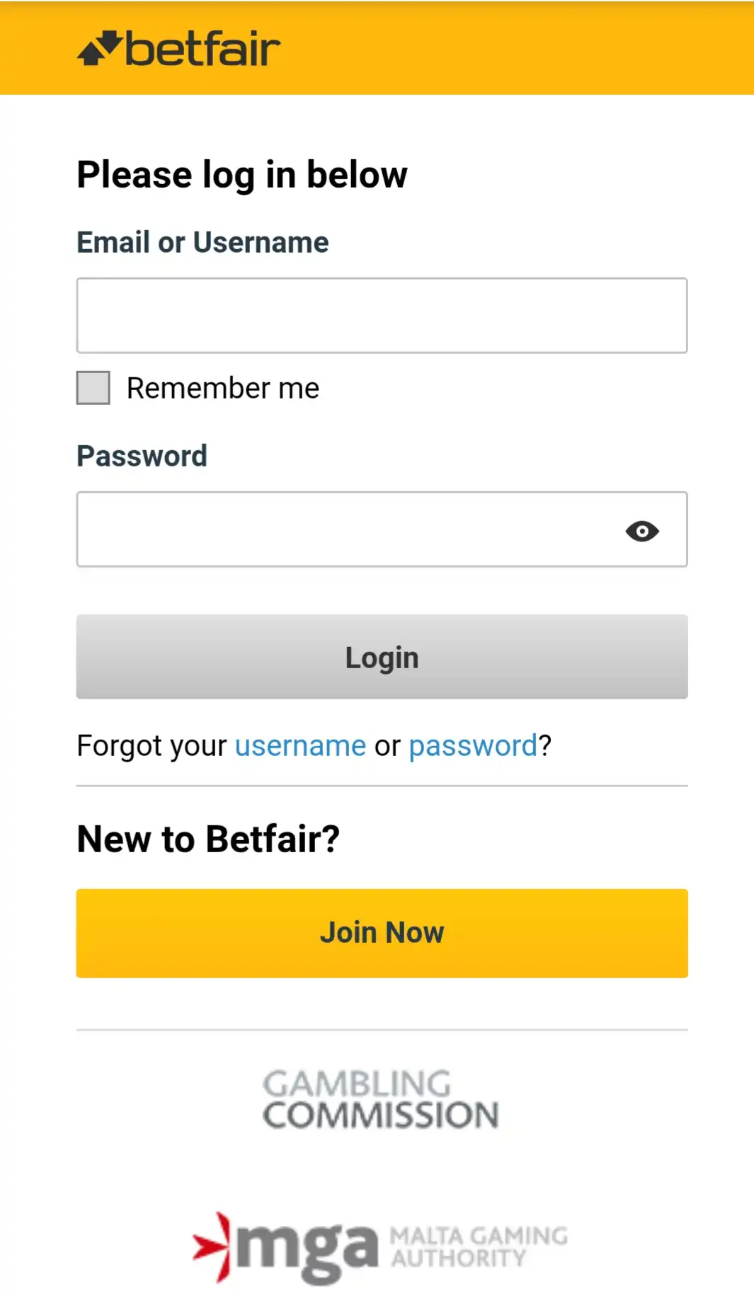 Betfair Casino Mobile Login Review