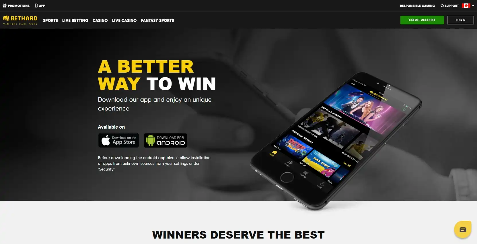 BetHard Casino App