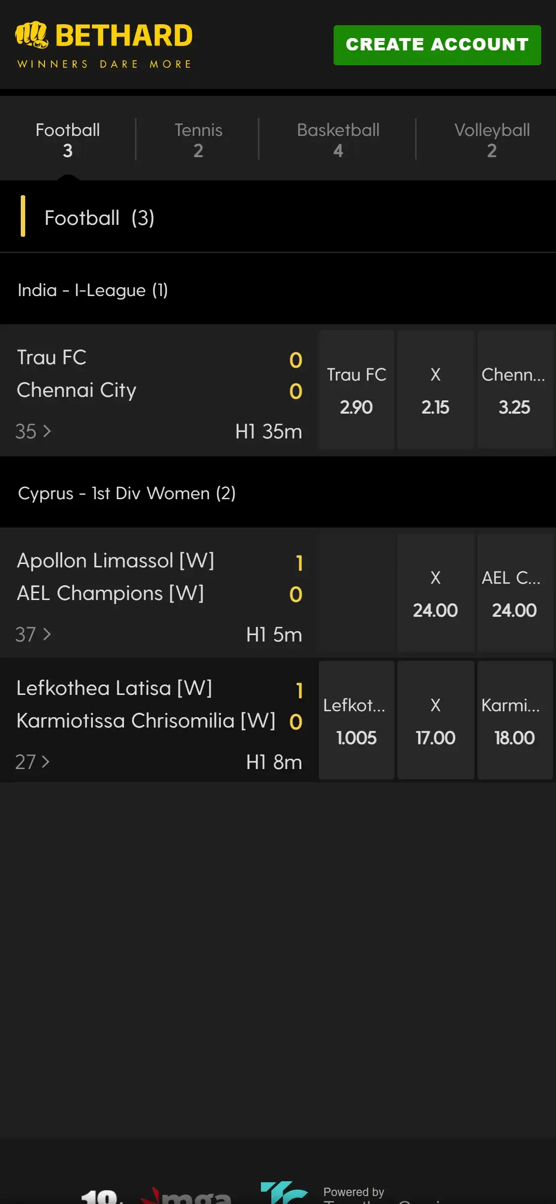 BetHard Casino Mobile Betting Review