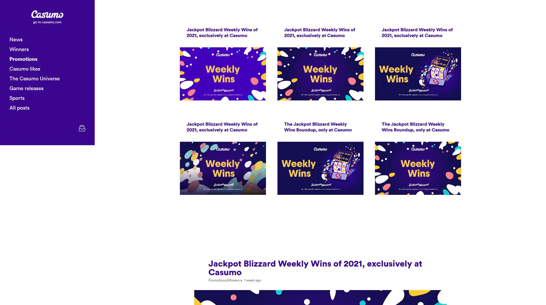 Casumo Casino No Deposit Bonus