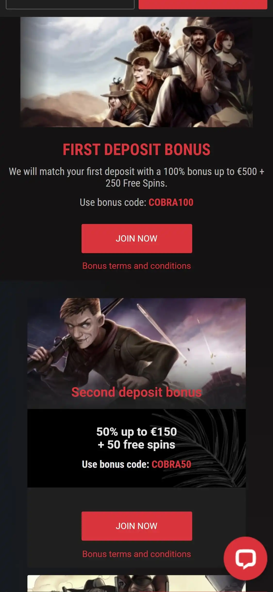 Cobra Casino Mobile No Deposit Bonus Review