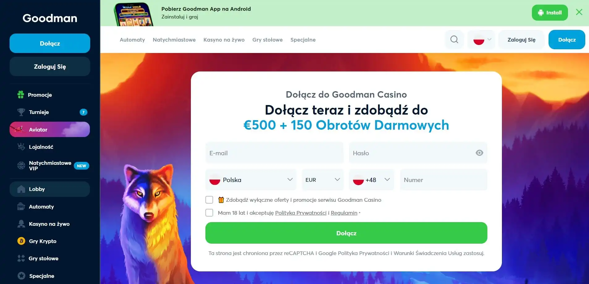 Goodman Casino Review