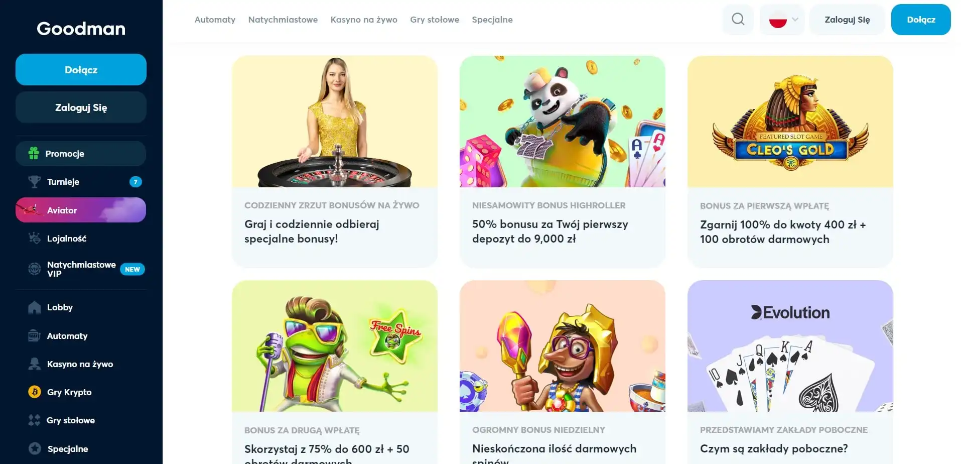 Goodman Casino Review