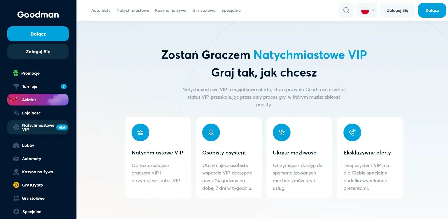 Goodman Casino Review