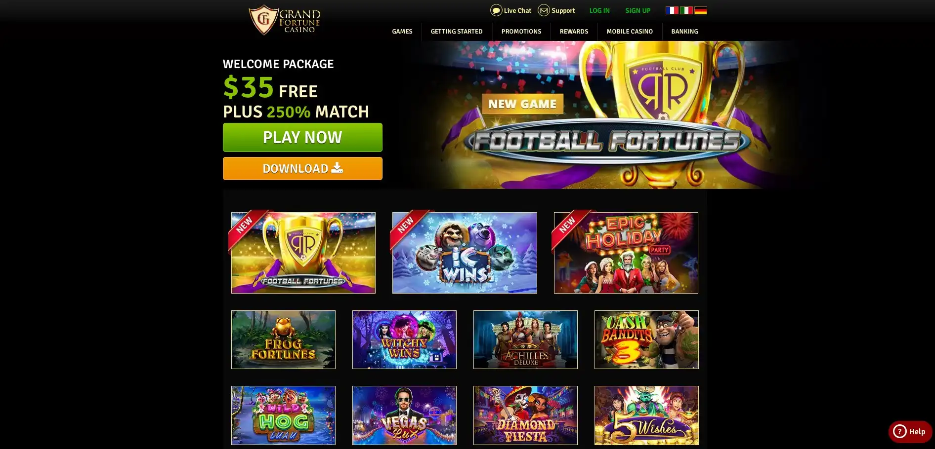Grand Fortune Casino Review