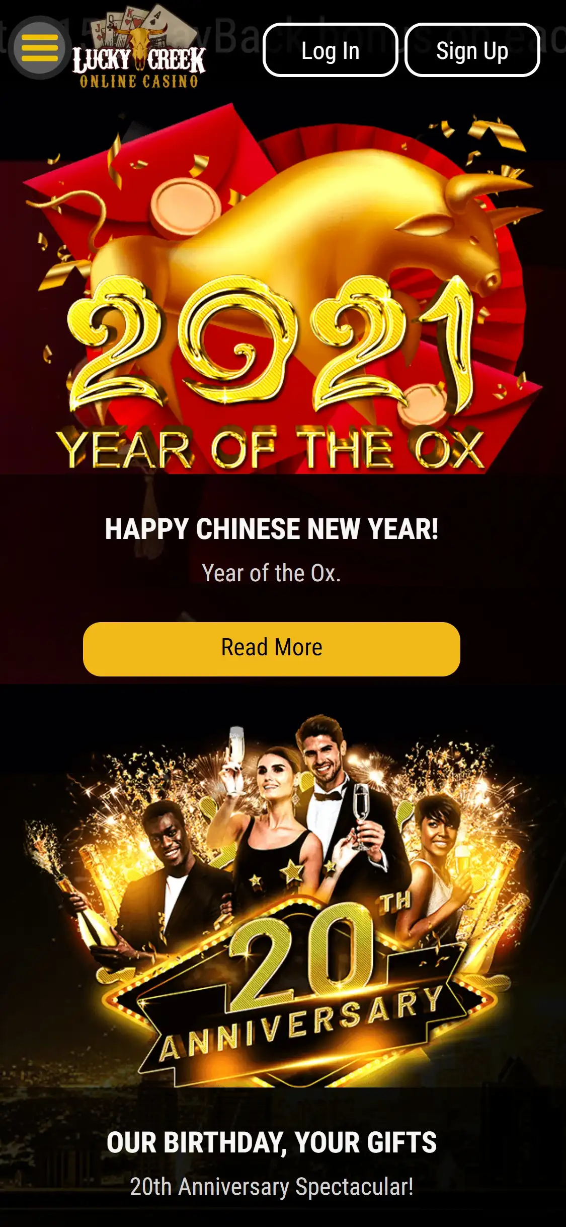 Lucky Creek Casino Mobile No Deposit Bonus Review