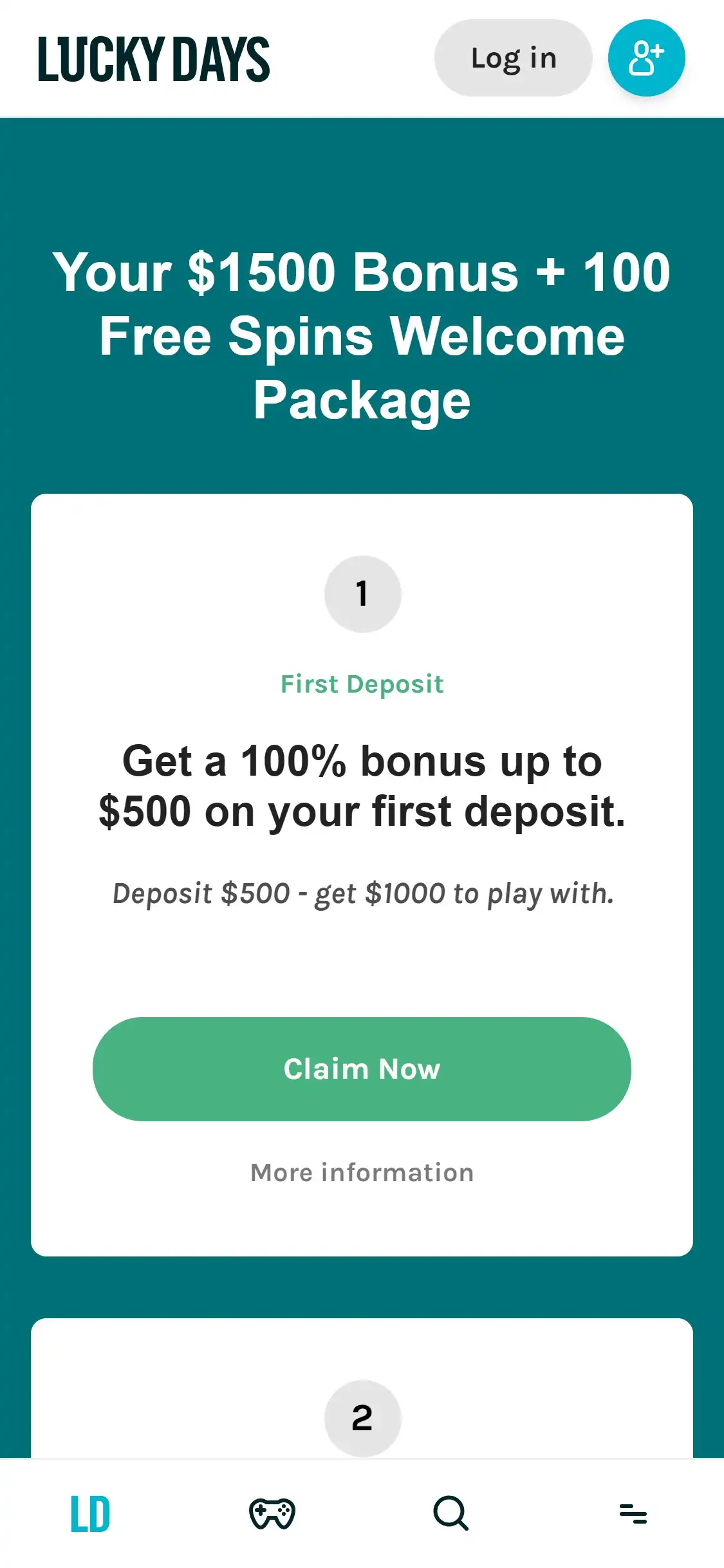 Lucky Days Casino Mobile No Deposit Bonus Review
