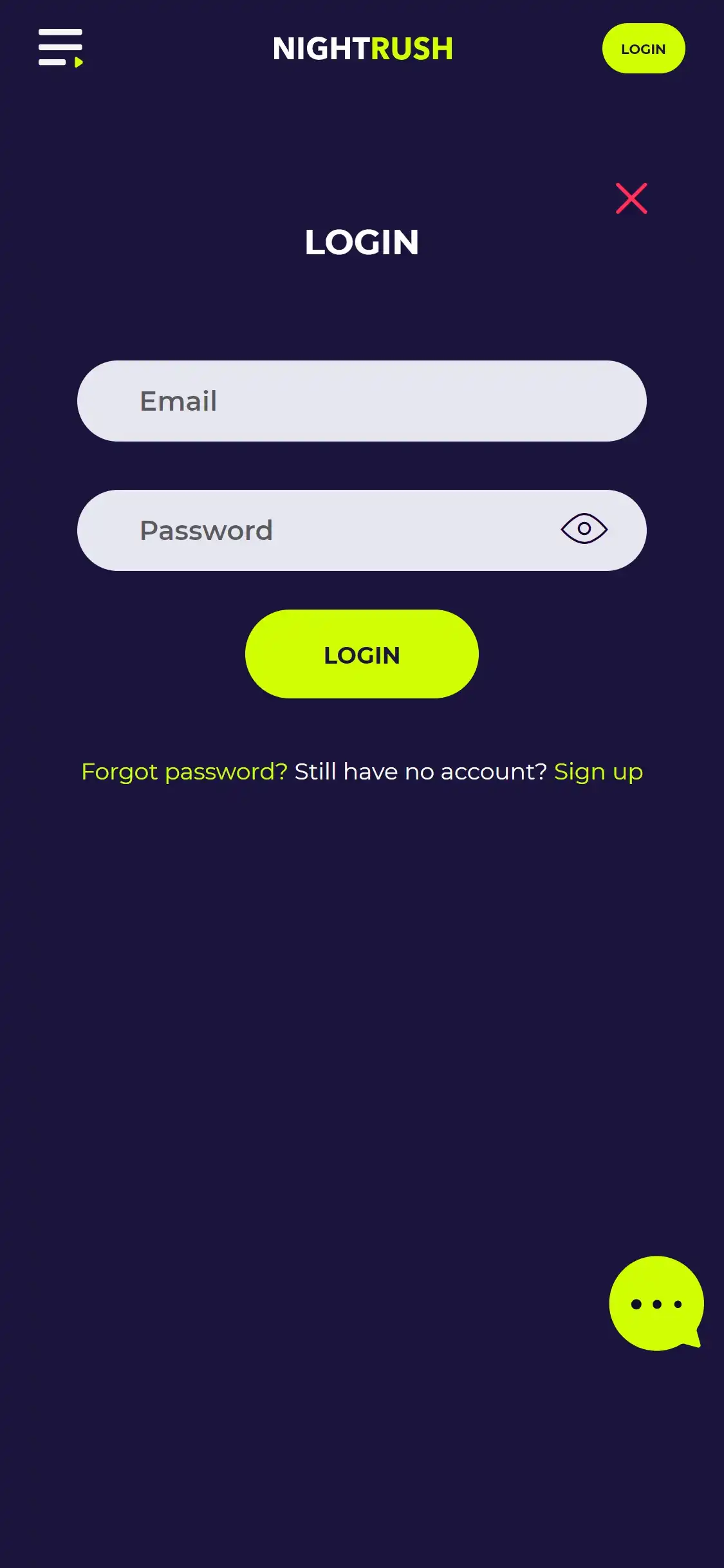 NightRush Casino Mobile Login Review