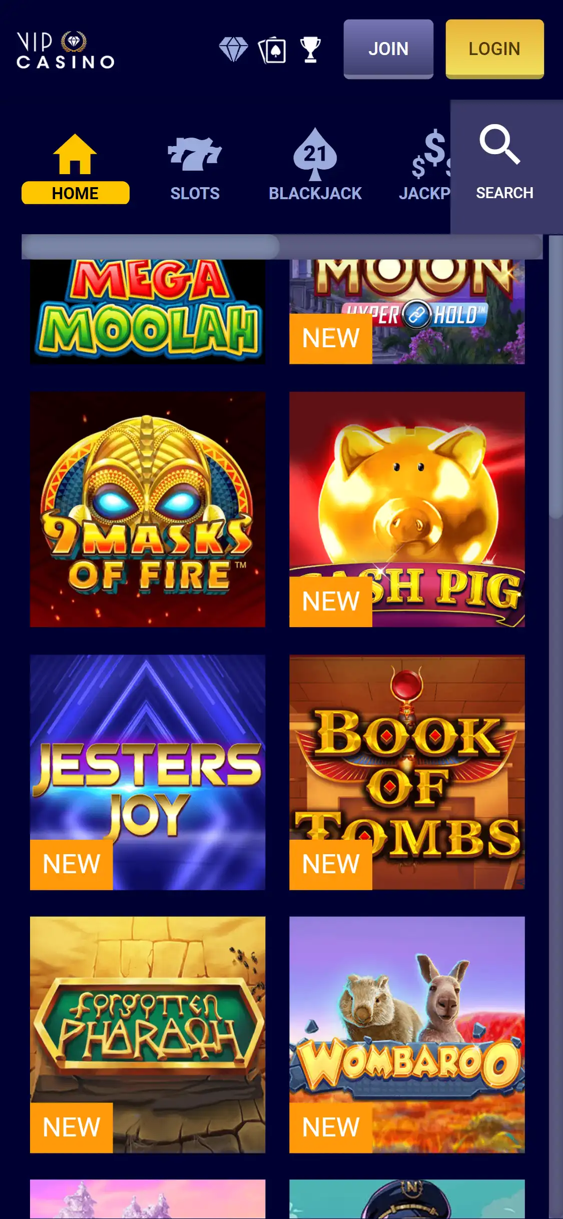 Vip Casino Canada Mobile Games Review