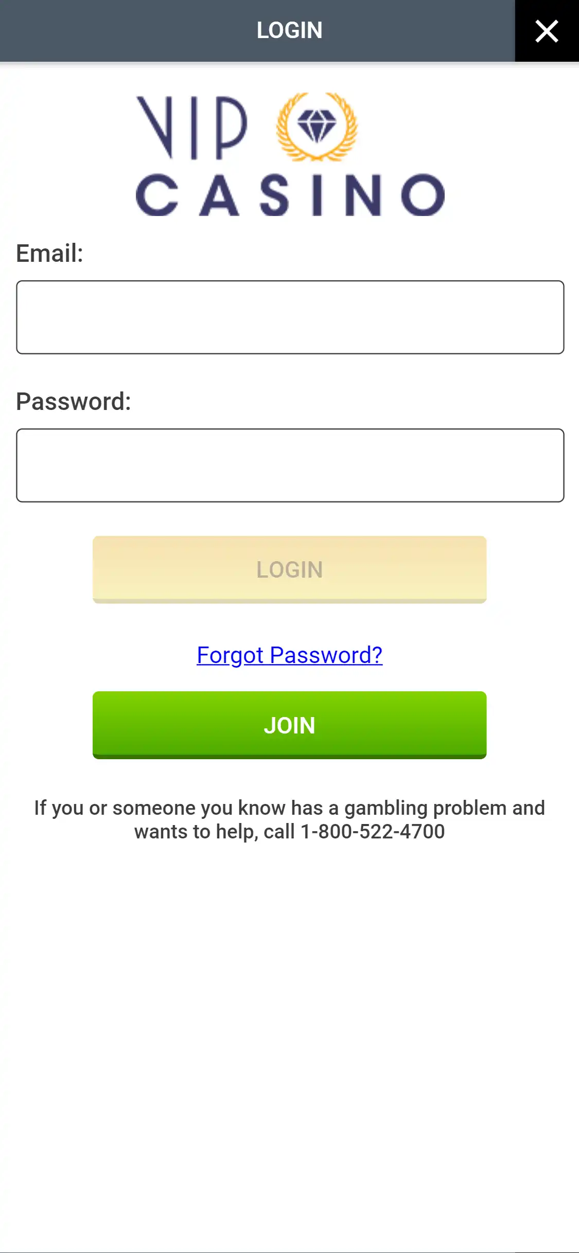 Vip Casino Canada Mobile Login Review