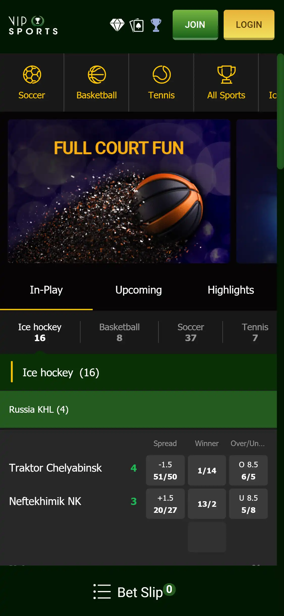 Vip Casino Canada Mobile Betting Review